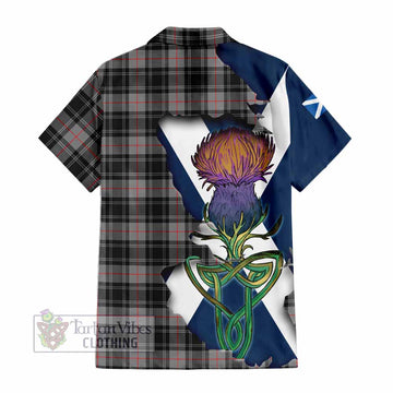 Moffat Tartan Family Crest Hawaiian Shirt Scottish Thistle Celtic Inspired - Tartan Vibes Clothing