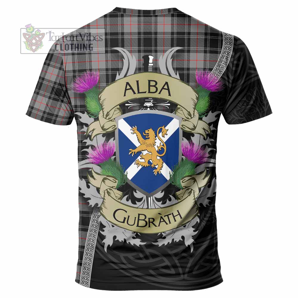 Moffat Tartan Family Crest T-Shirt Lion Rampant Royal Thistle Shield Celtic Inspired - Tartan Vibes Clothing