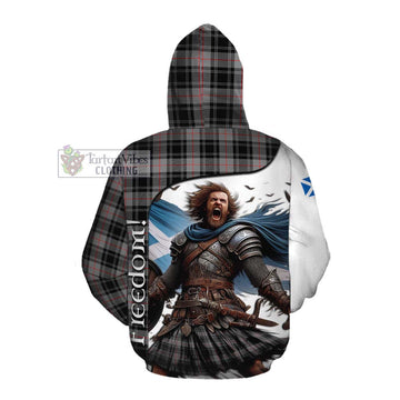 Moffat Crest Tartan Cotton Hoodie Inspired by the Freedom of Scottish Warrior