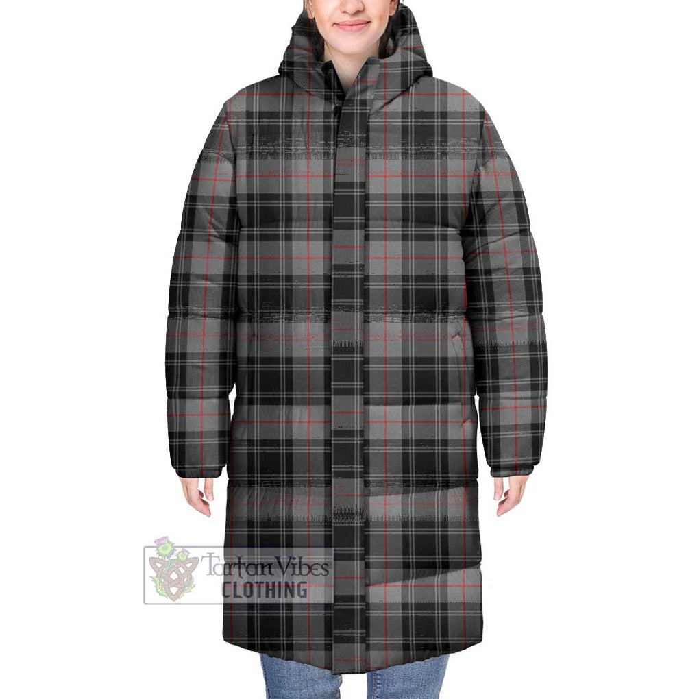 Tartan Vibes Clothing Moffat Tartan Long Down Jacket