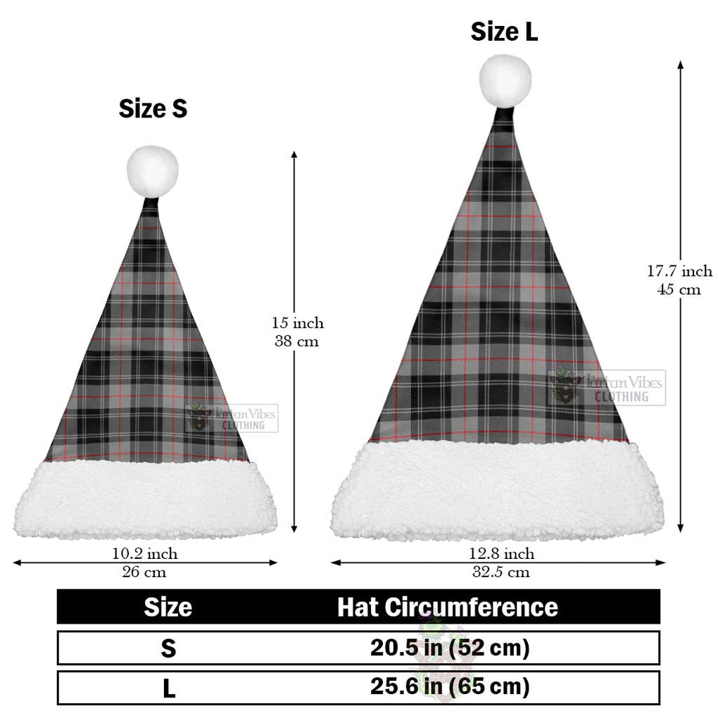 Tartan Vibes Clothing Moffat Tartan Christmas Santa Hats