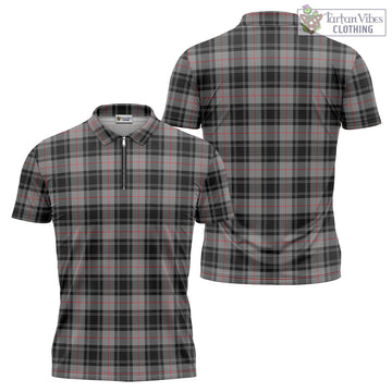 Moffat Tartan Zipper Polo Shirt