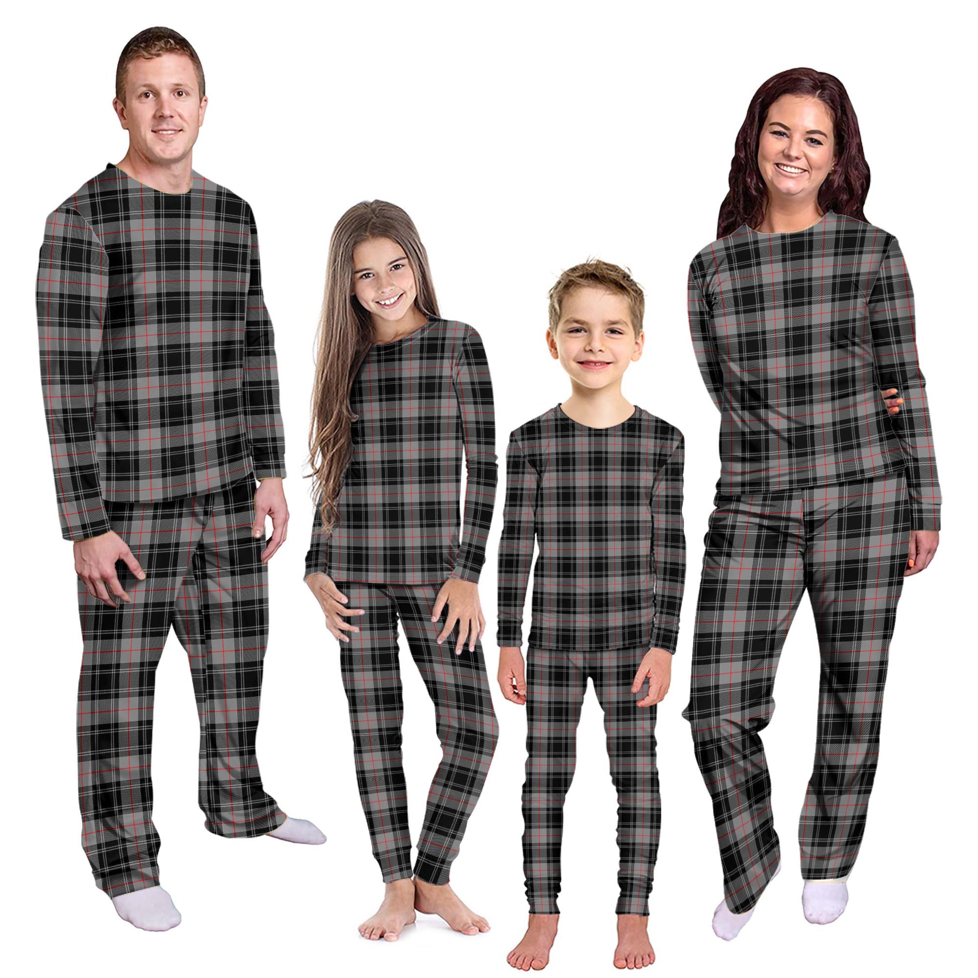 Moffat Tartan Pajamas Family Set Kid - Tartan Vibes Clothing