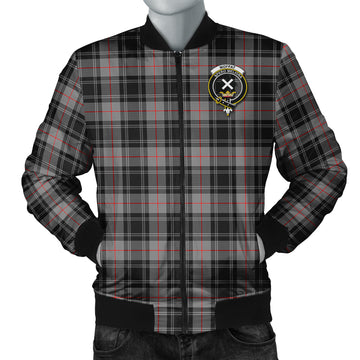 Moffat Tartan Bomber Jacket with Family Crest