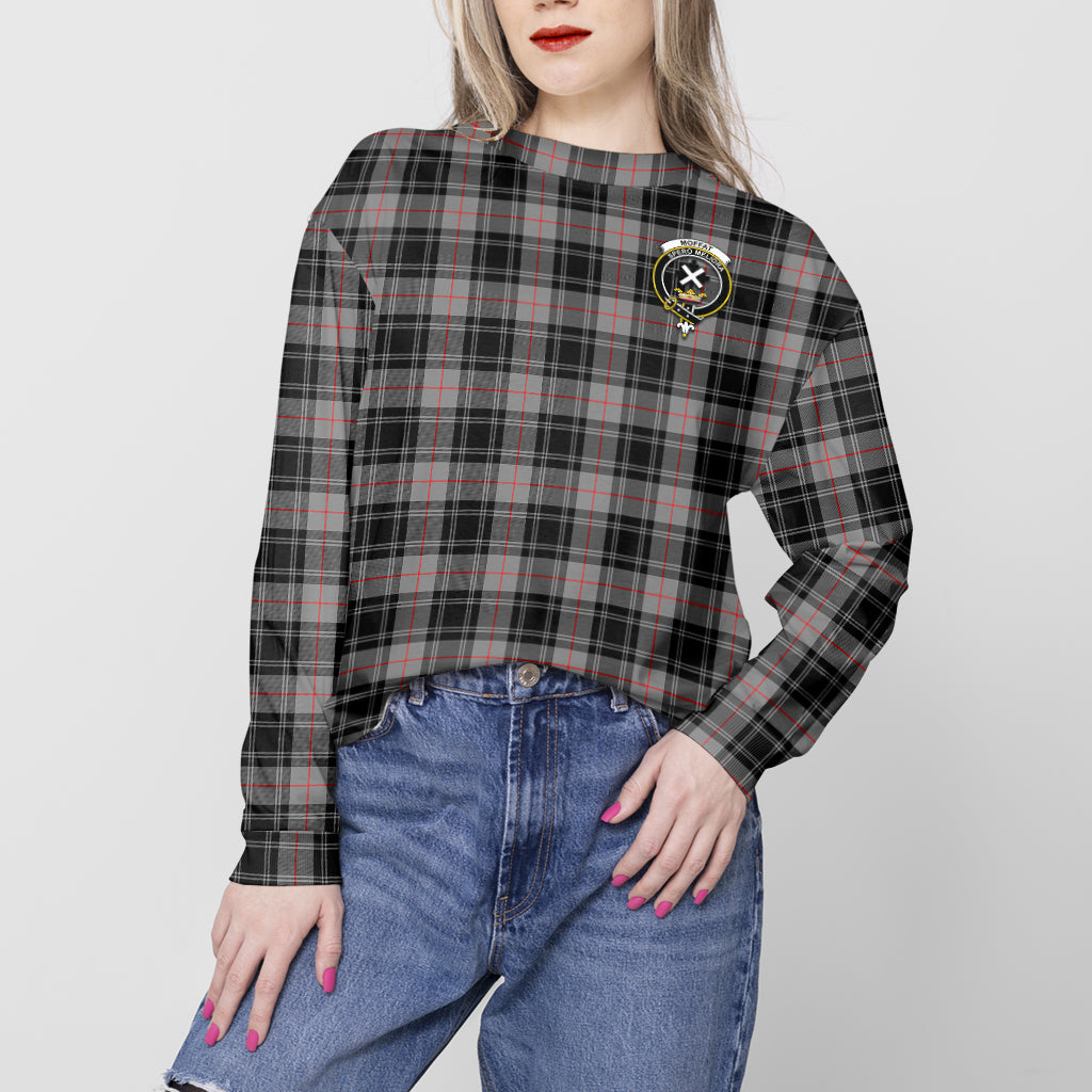 Moffat Tartan Sweatshirt with Family Crest - Tartan Vibes Clothing