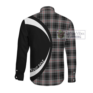 Moffat Tartan Long Sleeve Button Up with Family Crest Circle Style