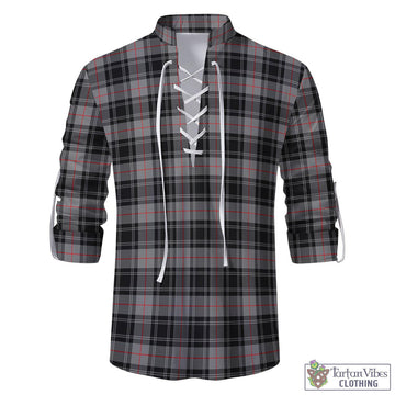 Moffat Tartan Men's Scottish Traditional Jacobite Ghillie Kilt Shirt