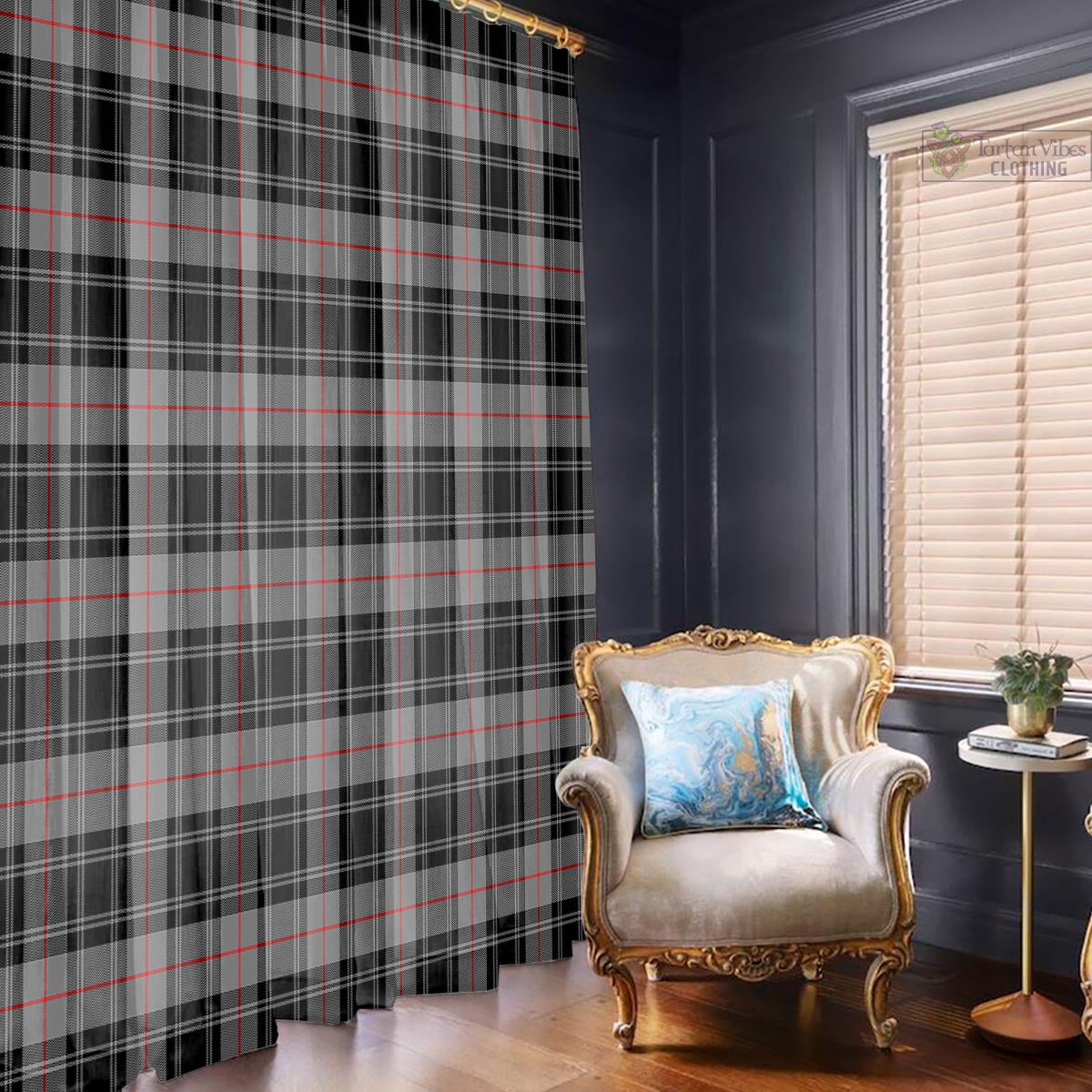 Moffat Modern Tartan Window Curtain