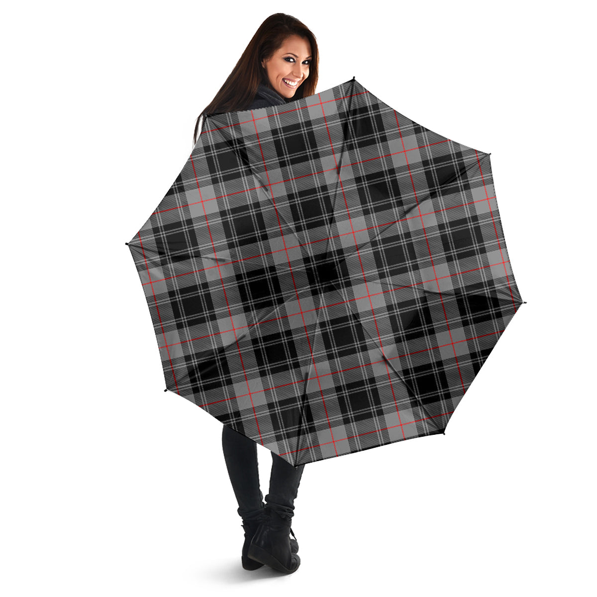 Moffat Modern Tartan Umbrella - Tartanvibesclothing