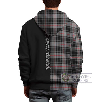 Moffat Tartan Hoodie with Family Crest and Half Of Me Style