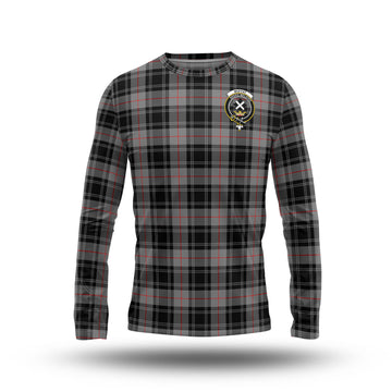 Moffat Tartan Long Sleeve T-Shirt with Family Crest