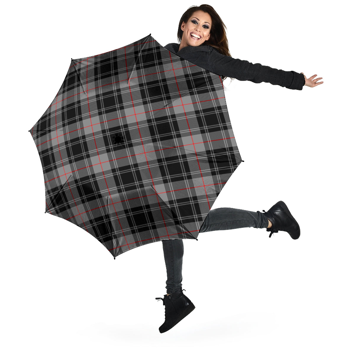 Moffat Modern Tartan Umbrella - Tartanvibesclothing