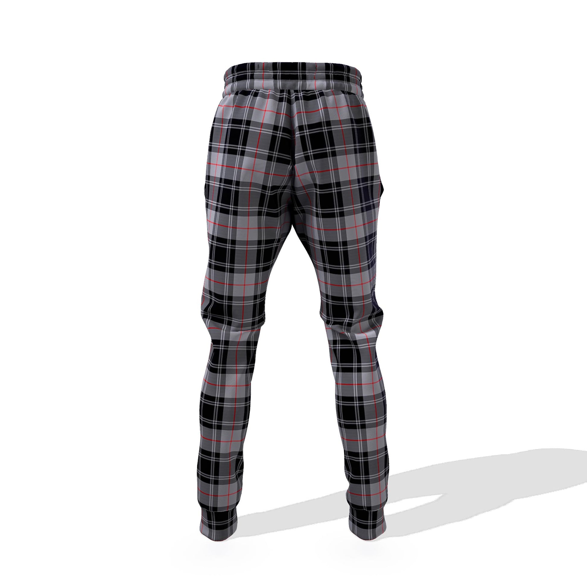 Moffat Tartan Joggers Pants with Family Crest 6XL - Tartan Vibes Clothing