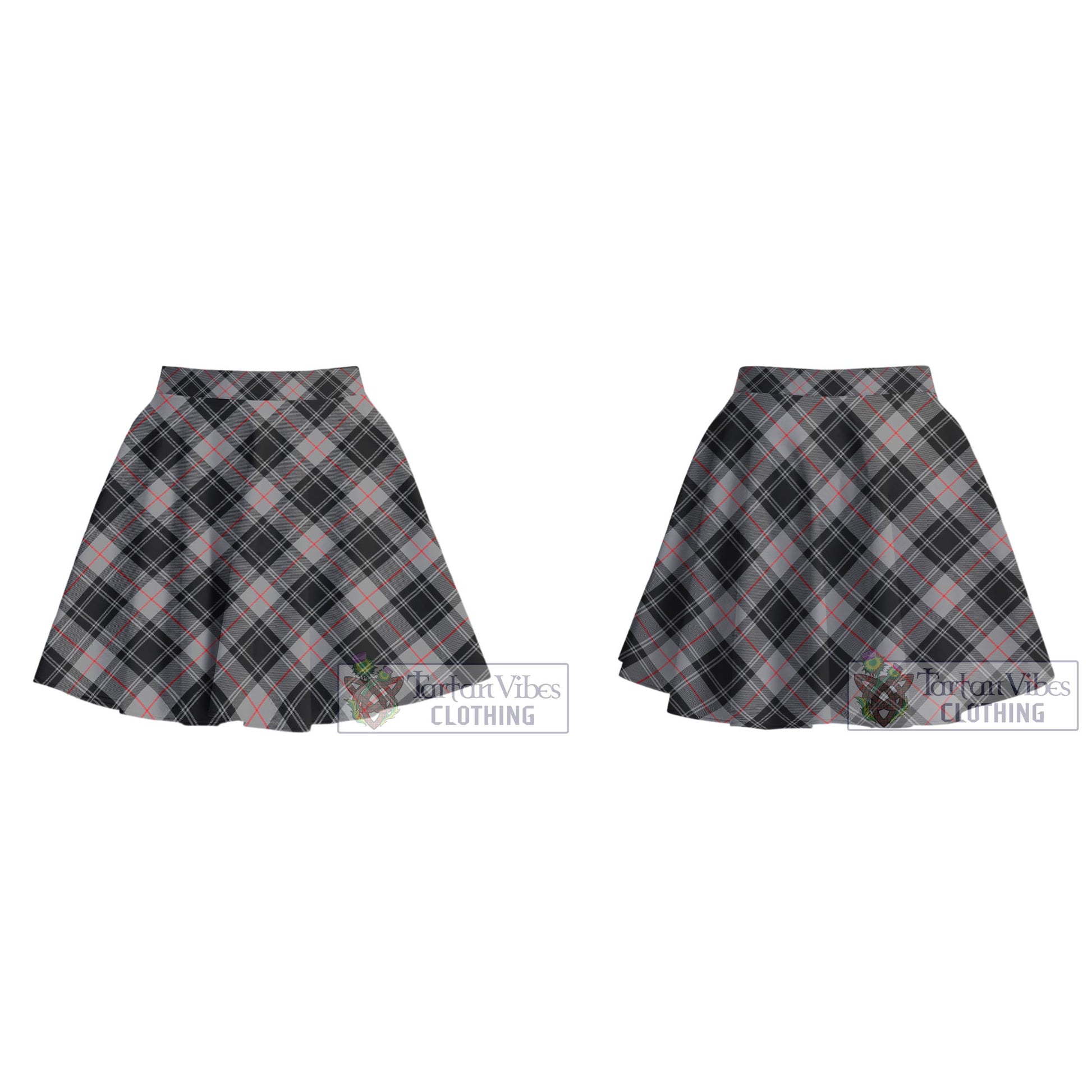 Tartan Vibes Clothing Moffat Modern Tartan Women's Plated Mini Skirt