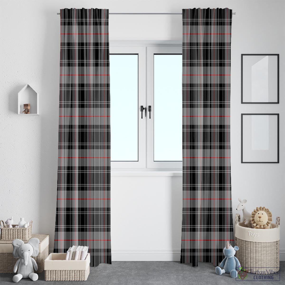 Moffat Modern Tartan Window Curtain