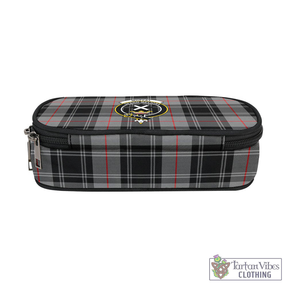 Tartan Vibes Clothing Moffat Modern Tartan Pen and Pencil Case with Family Crest