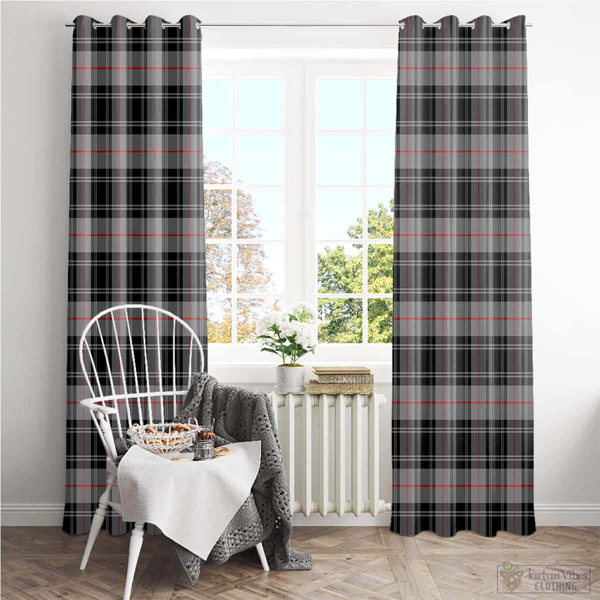 Moffat Modern Tartan Window Curtain