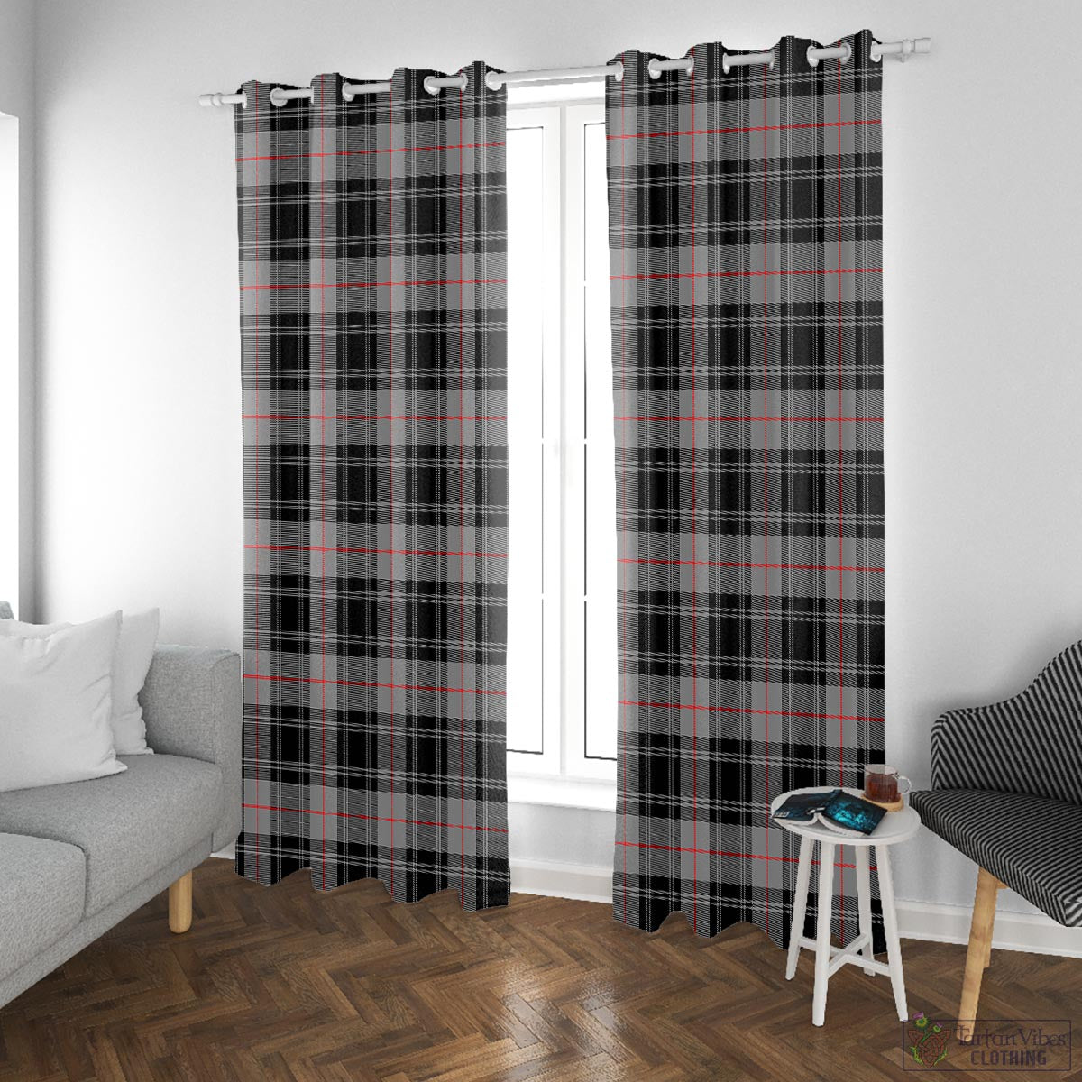 Moffat Modern Tartan Window Curtain