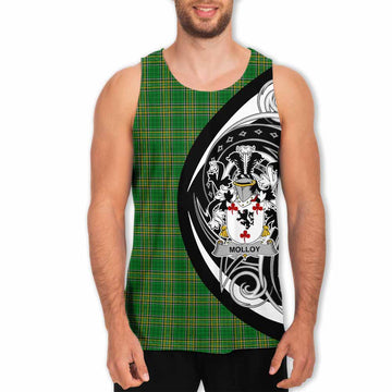 Molloy Irish Clan Men's Tank Top Celtic Circle Style Men - Tartan Vibes Clothing