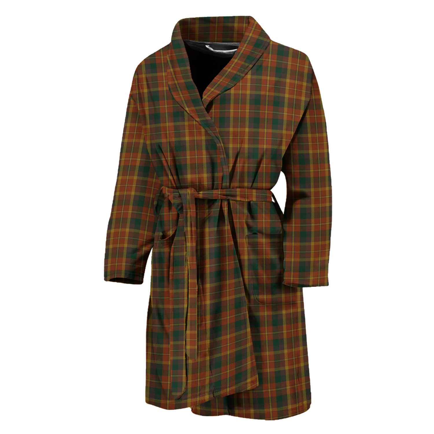 Monaghan County Ireland Tartan Bathrobe - Tartan Vibes Clothing