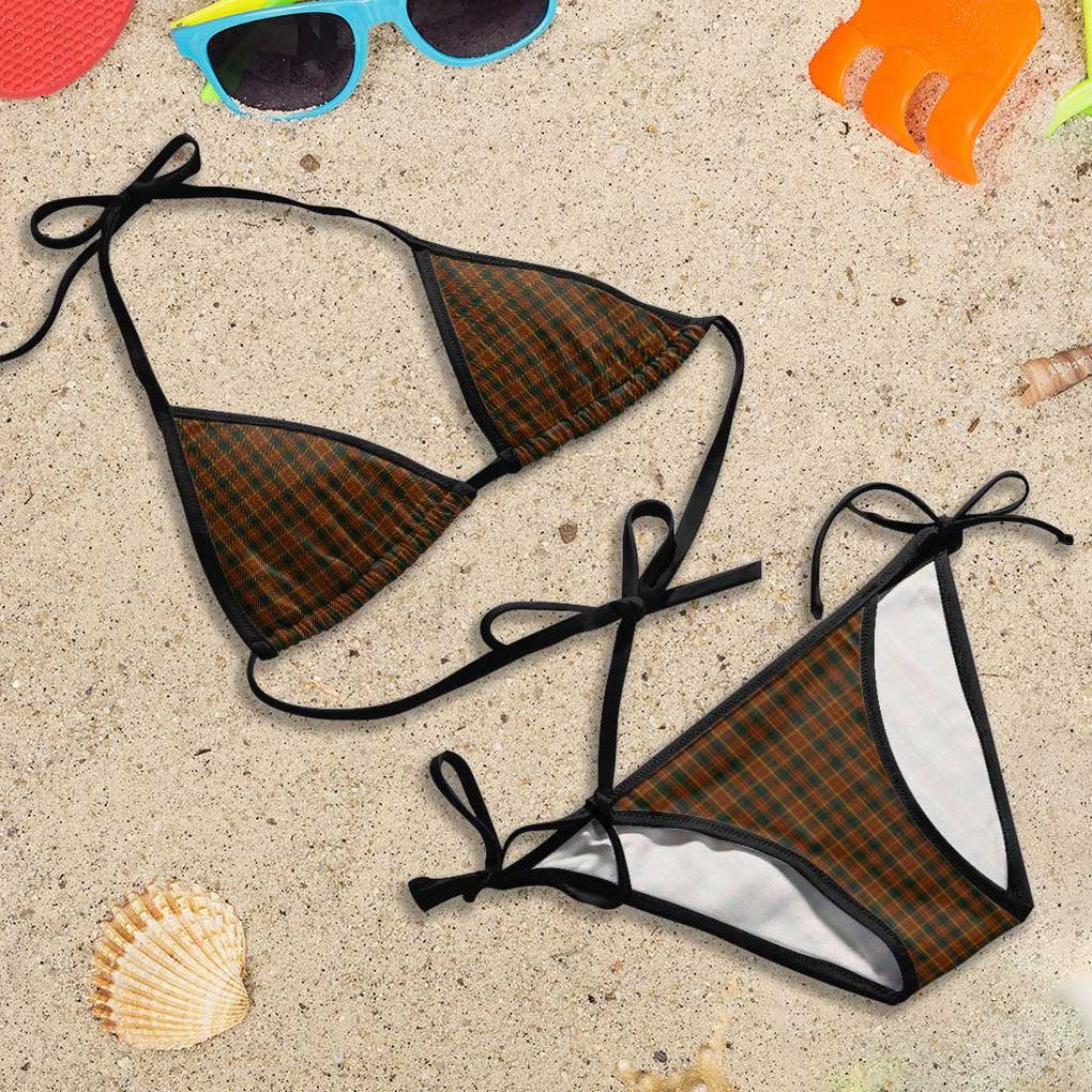 Monaghan County Ireland Tartan Bikini Swimsuit - Tartan Vibes Clothing