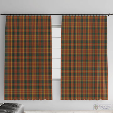 Monaghan County Ireland Tartan Window Curtain