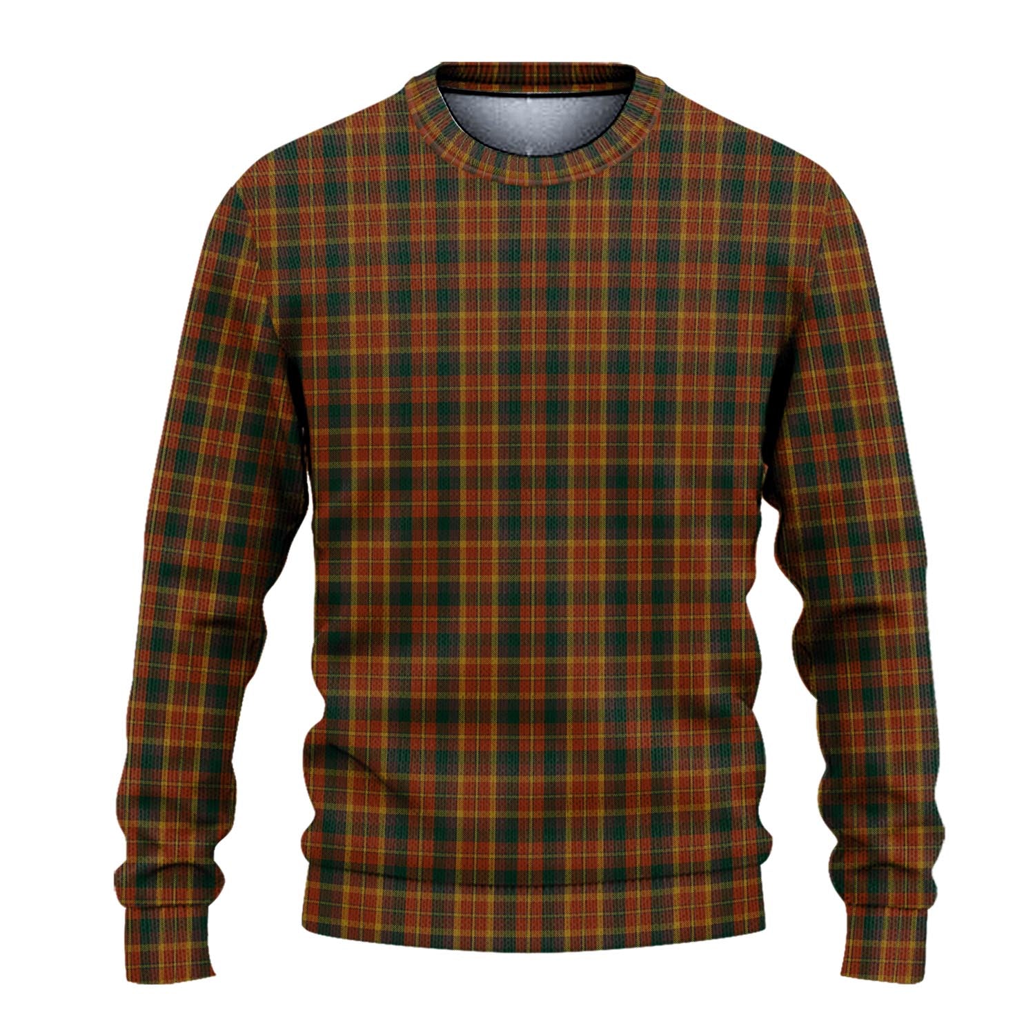 Monaghan County Ireland Tartan Knitted Sweater - Tartanvibesclothing