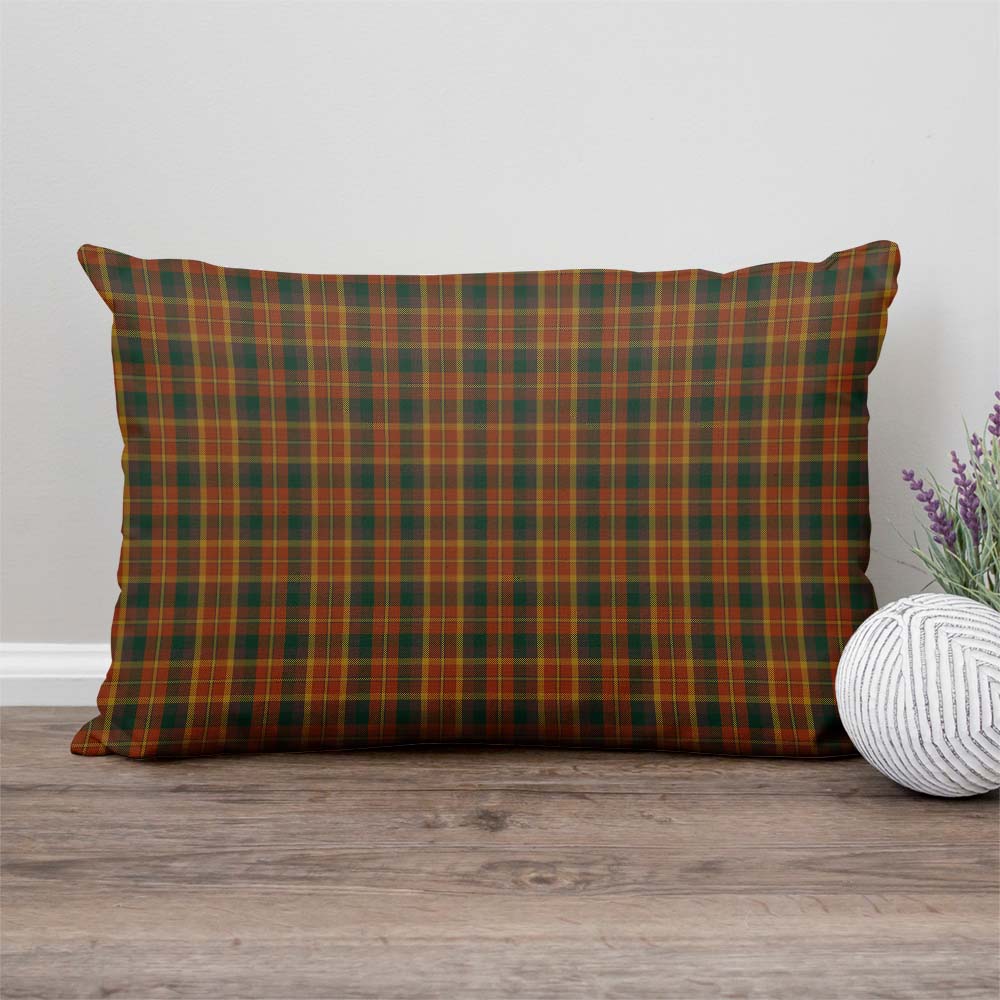 Monaghan County Ireland Tartan Pillow Cover Rectangle Pillow Cover - Tartanvibesclothing