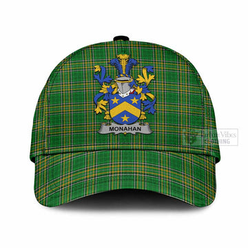 Monahan Irish Clan Tartan Classic Cap with Coat of Arms