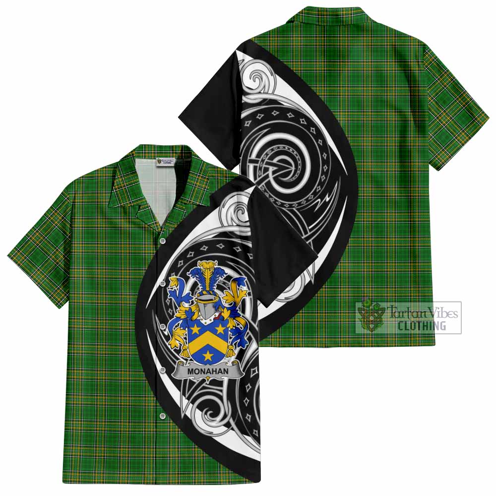 Monahan Irish Clan Hawaiian Shirt Celtic Circle Style - Tartan Vibes Clothing