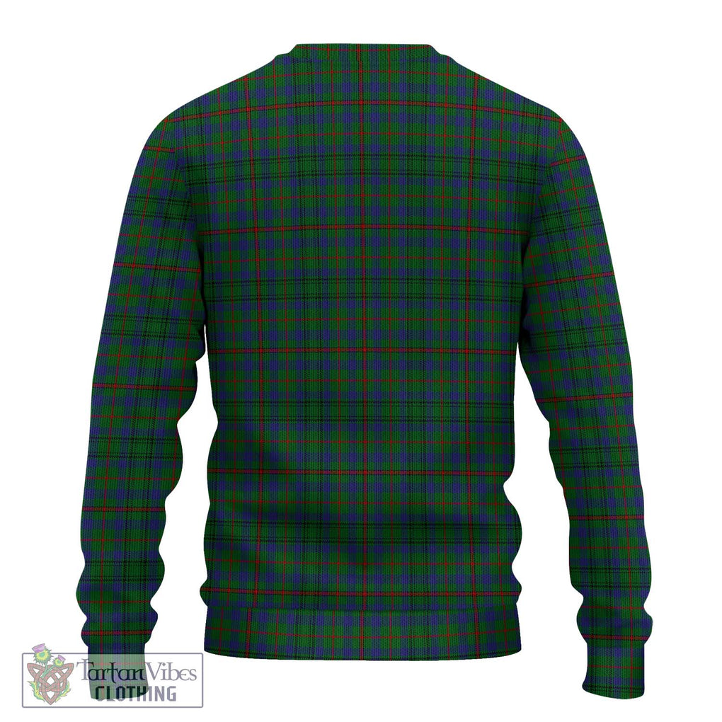 Moncreiffe of Atholl Tartan Knitted Sweater with Family Crest DNA In Me Style - Tartanvibesclothing Shop