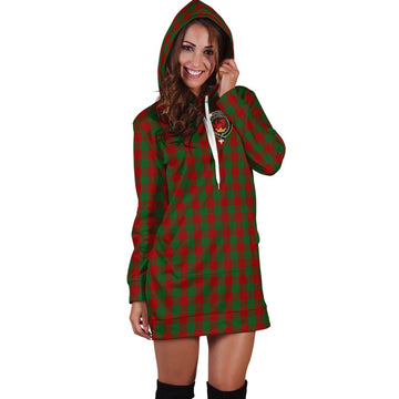 Moncrieff (Moncreiffe) Tartan Hoodie Dress with Family Crest