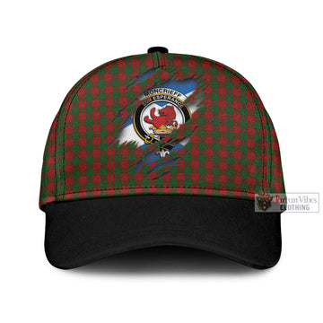 Moncrieff (Moncreiffe) Tartan Classic Cap with Family Crest In Me Style