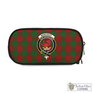 Moncrieff (Moncreiffe) Tartan Pen and Pencil Case with Family Crest One Size 4.13*8.74 inch - Tartan Vibes Clothing
