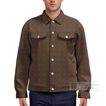 Moncrieff (Moncreiffe) Tartan Unisex Lapel Cotton Jacket