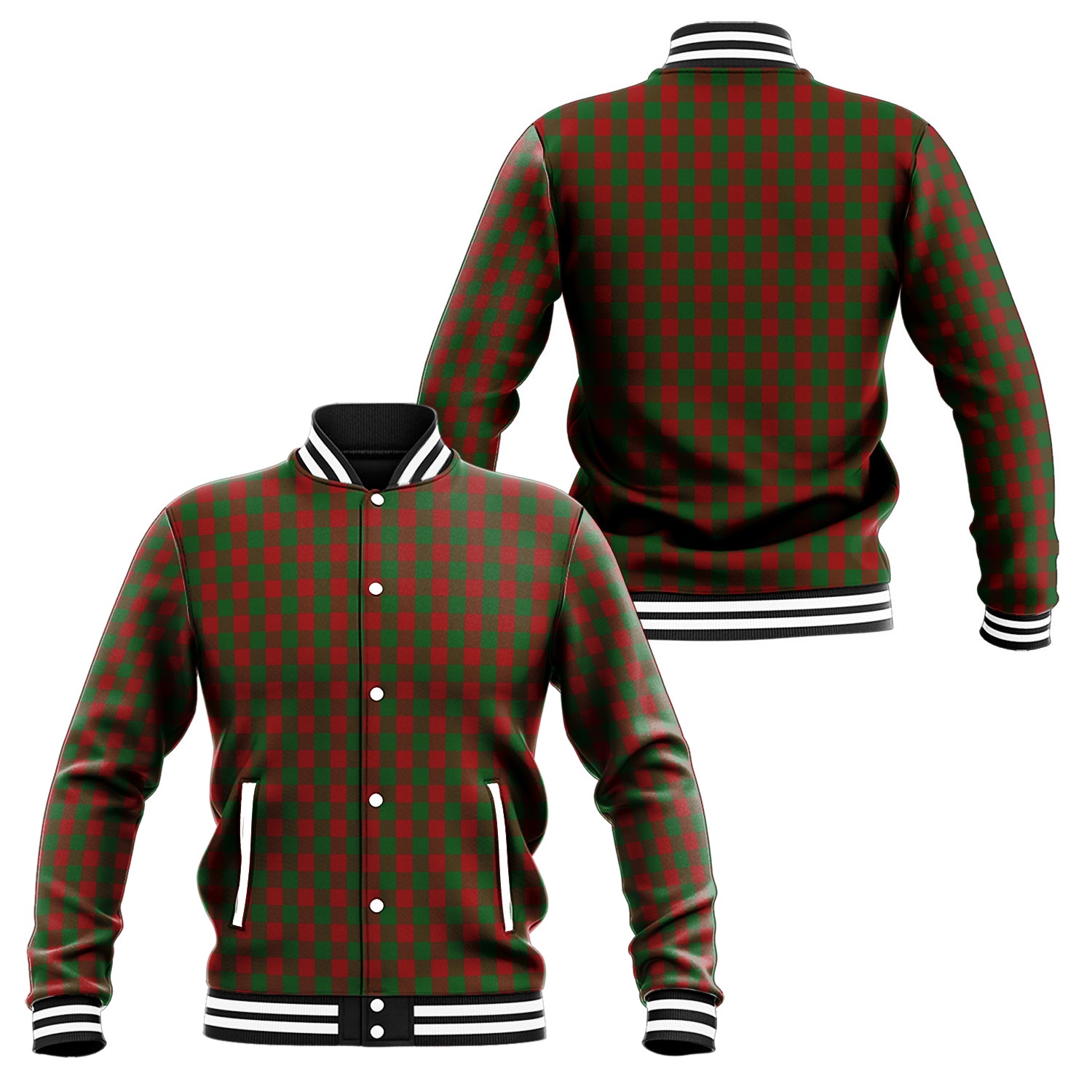 Moncrieff (Moncreiffe) Tartan Baseball Jacket Unisex - Tartan Vibes Clothing