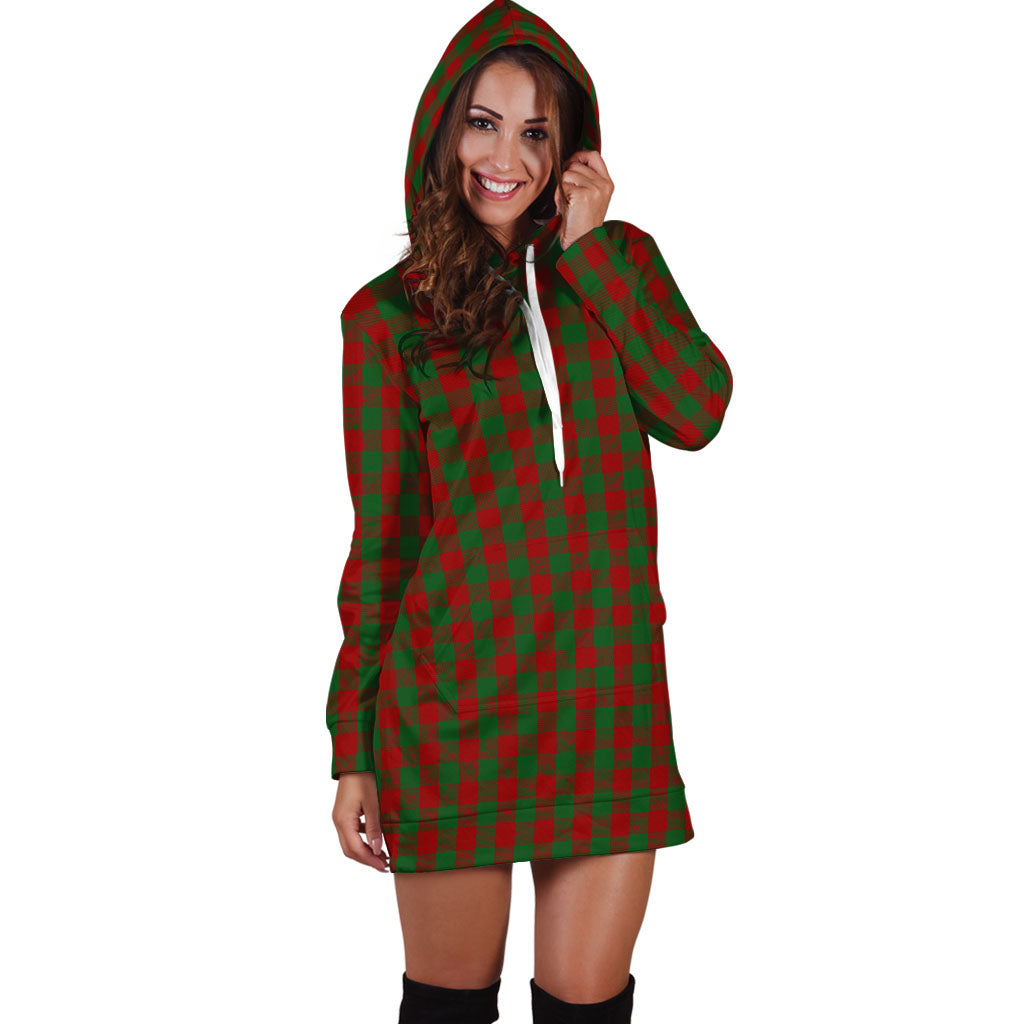 Moncrieff (Moncreiffe) Tartan Hoodie Dress - Tartan Vibes Clothing