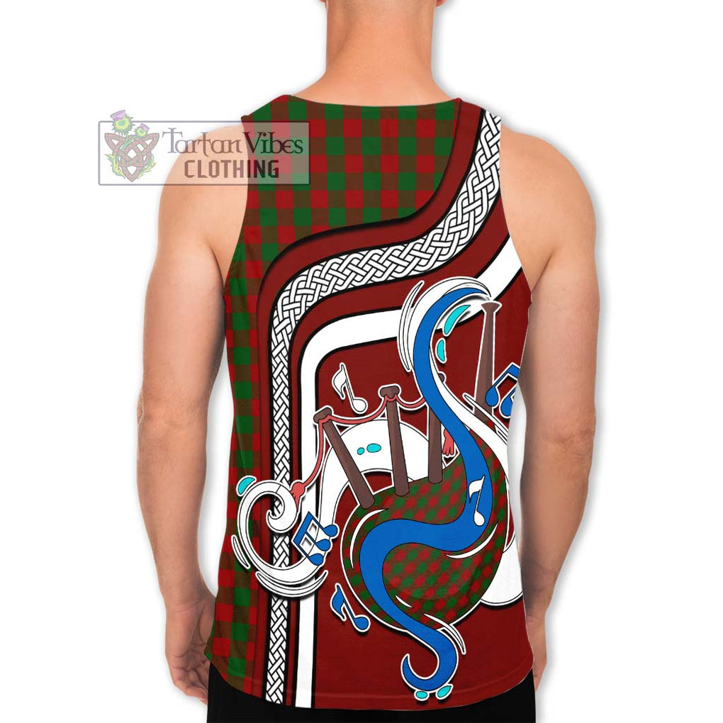 Moncrieff (Moncreiffe) Tartan Men's Tank Top with Epic Bagpipe Style - Tartanvibesclothing Shop