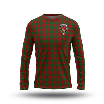Moncrieff (Moncreiffe) Tartan Long Sleeve T-Shirt with Family Crest - Tartan Vibes Clothing