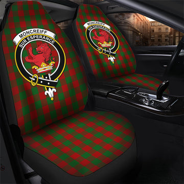 Moncrieff (Moncreiffe) Tartan Car Seat Cover with Family Crest - Tartan Vibes Clothing