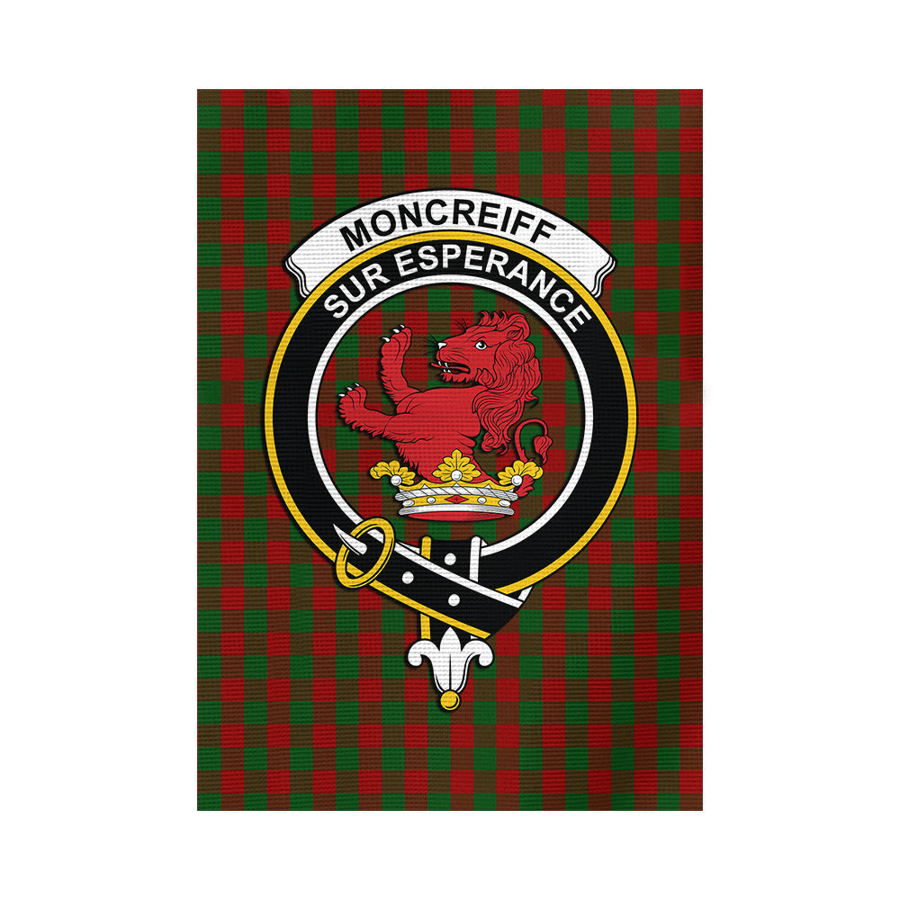 Moncrieff (Moncreiffe) Tartan Flag with Family Crest - Tartan Vibes Clothing