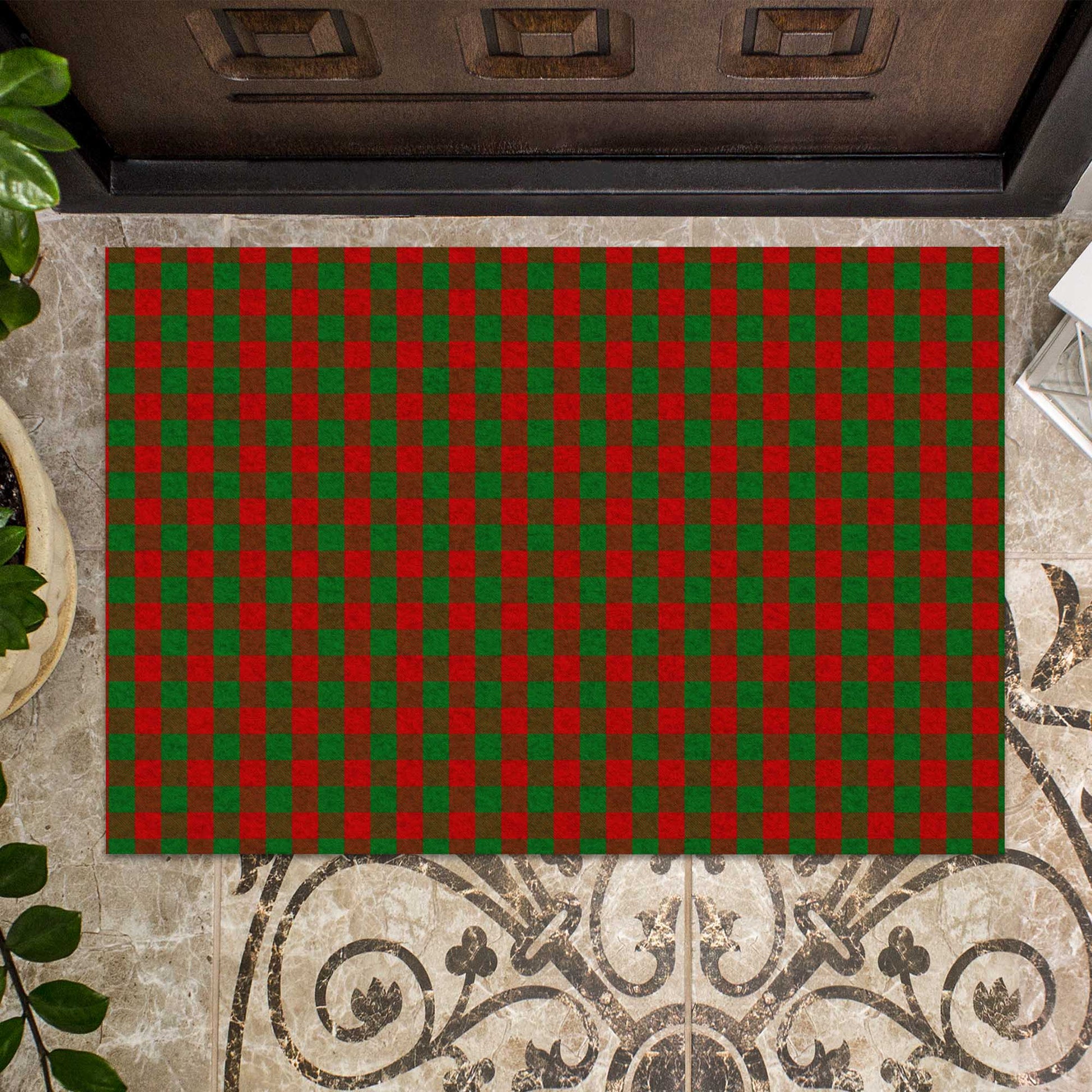 Moncrieff Tartan Door Mat - Tartanvibesclothing