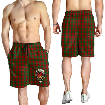 Moncrieff (Moncreiffe) Tartan Mens Shorts with Family Crest