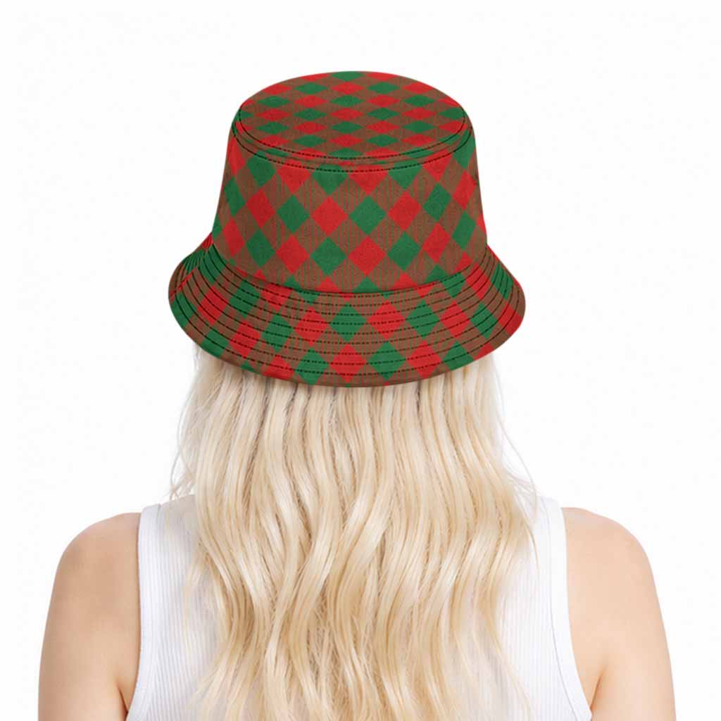 Moncrieff (Moncreiffe) Tartan Bucket Hat with Family Crest - Tartan Vibes Clothing