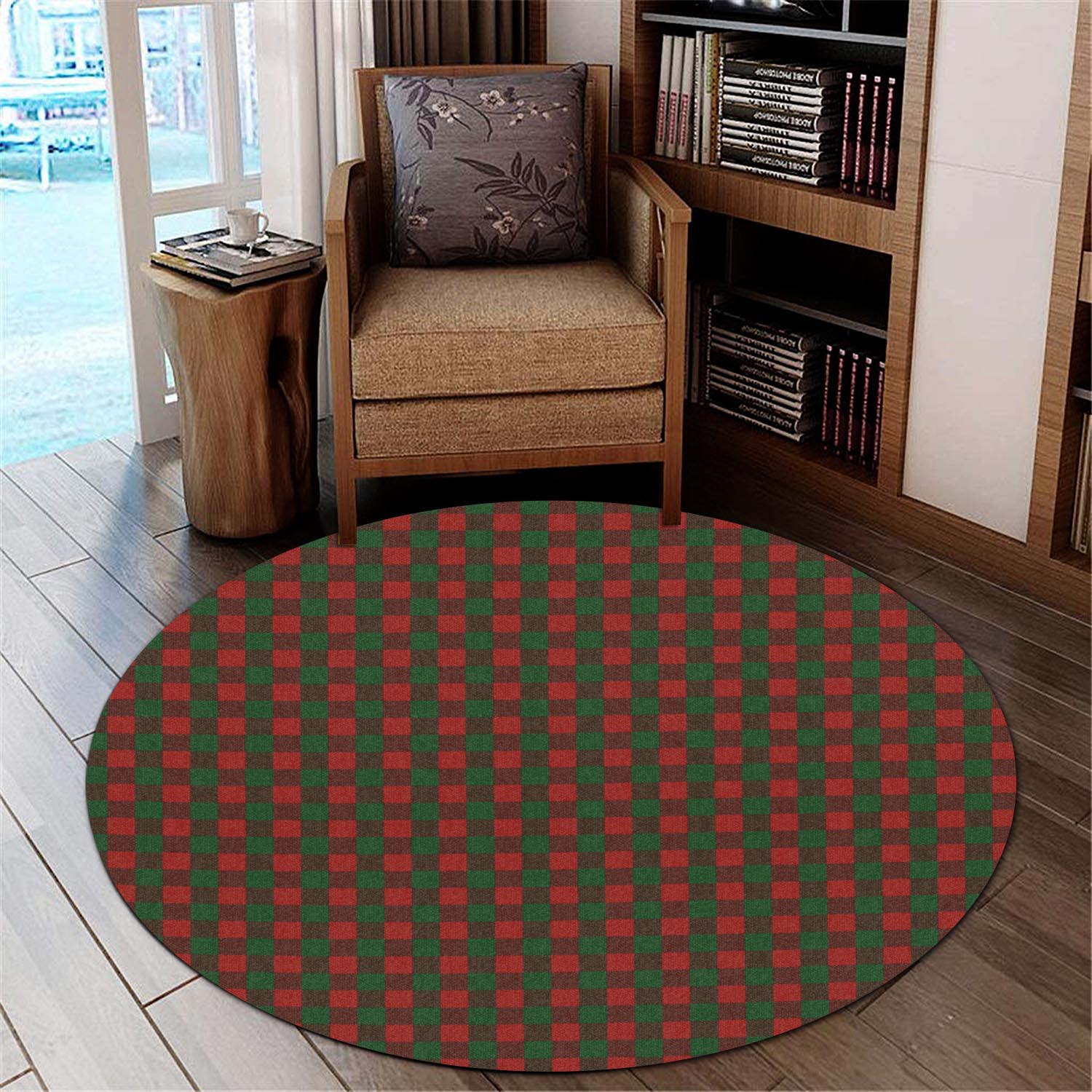 moncrieff-tartan-round-rug