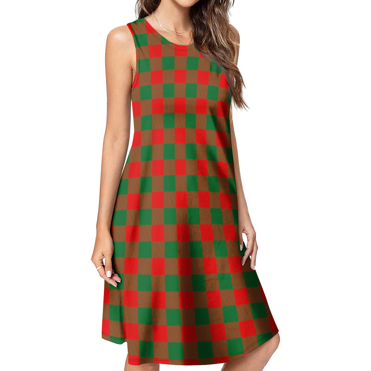 Moncrieff Modern Tartan Womens Casual Dresses - Tartanvibesclothing