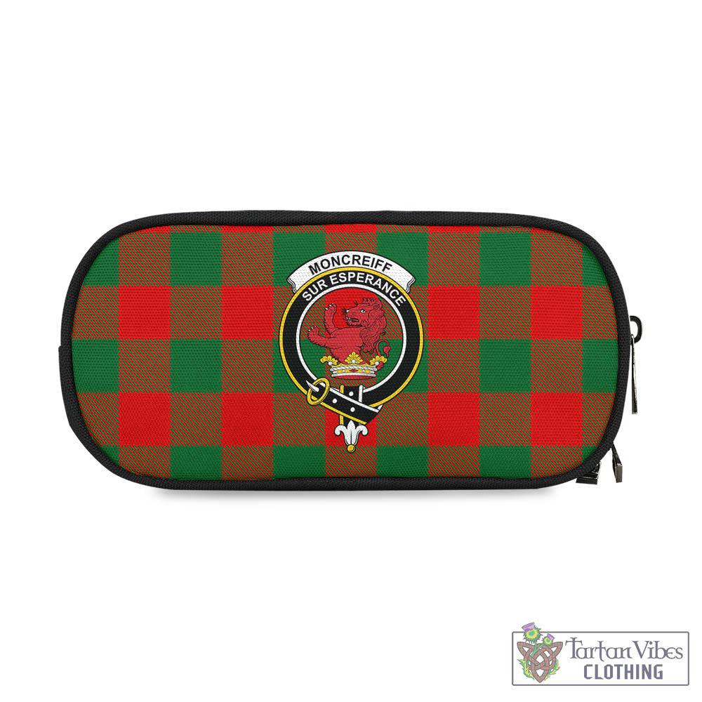 Tartan Vibes Clothing Moncrieff Modern Tartan Pen and Pencil Case with Family Crest