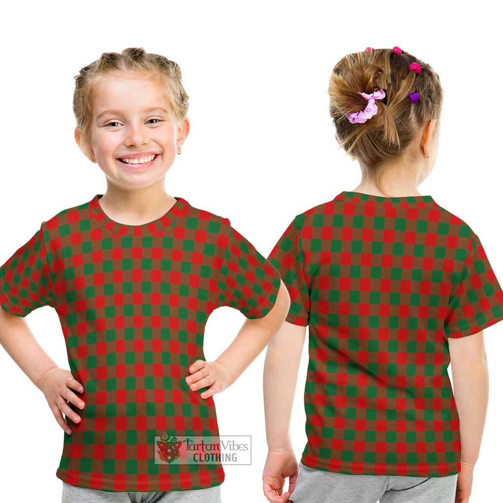 Moncrieff Modern Tartan Kid T-Shirt - Tartanvibesclothing Shop