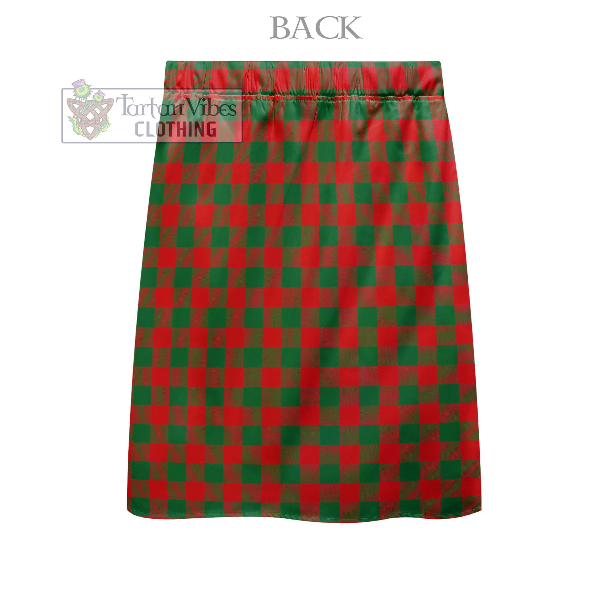 Tartan Vibes Clothing Moncrieff Modern Tartan Men's Pleated Skirt - Fashion Casual Retro Scottish Style