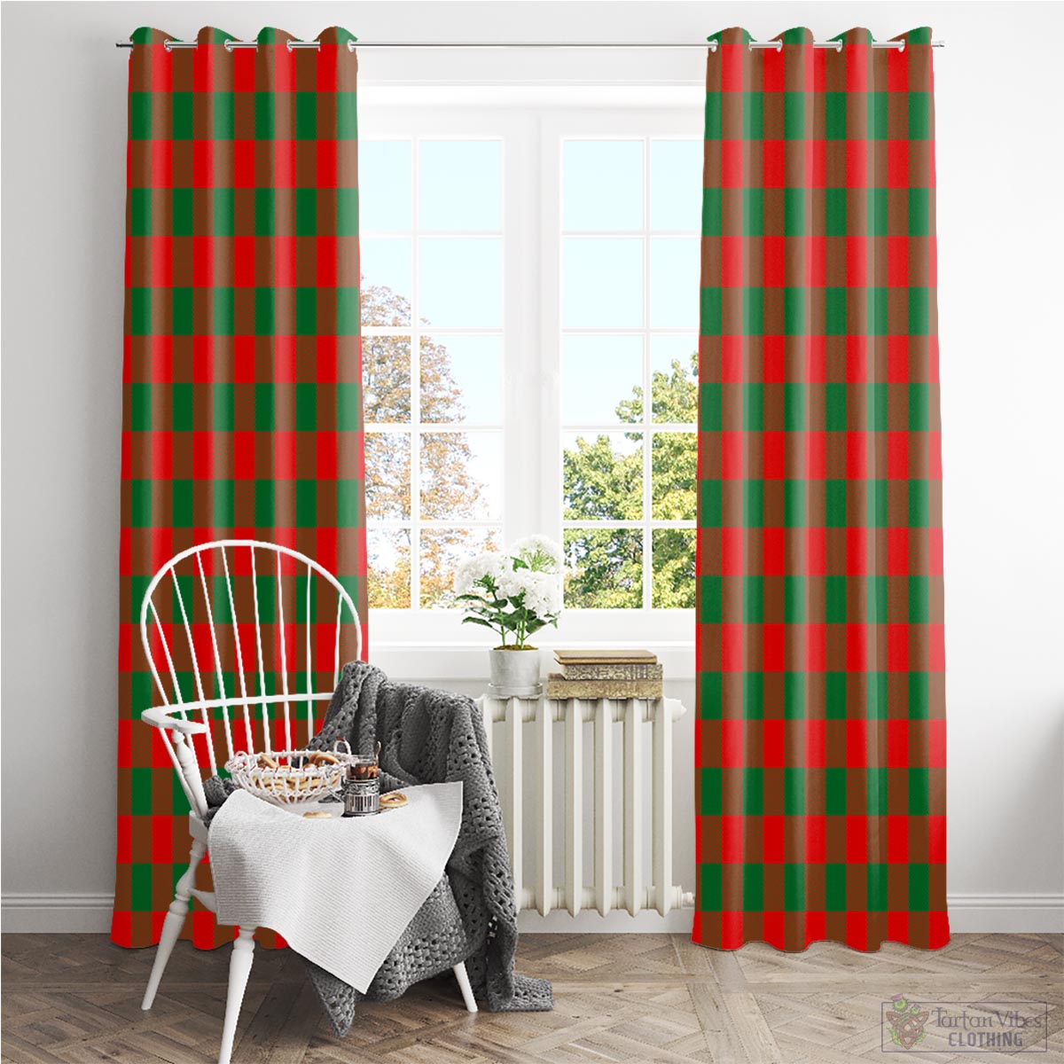 Moncrieff Modern Tartan Window Curtain